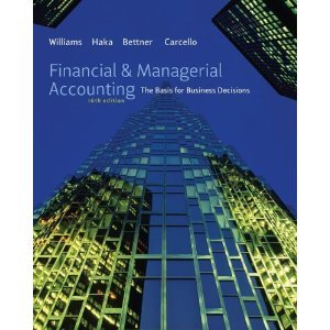 Book Financial & Managerial Accounting : The Basis for Business Decisions free