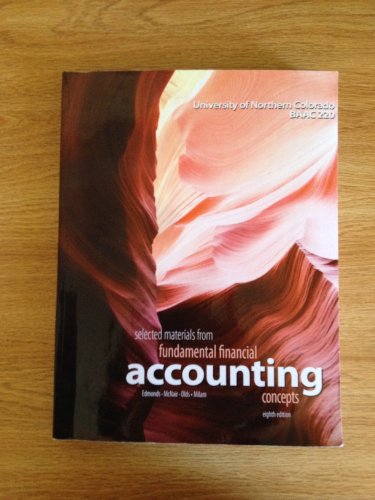 Book Selected Materials From Fundamental Financial Accounting Concepts free