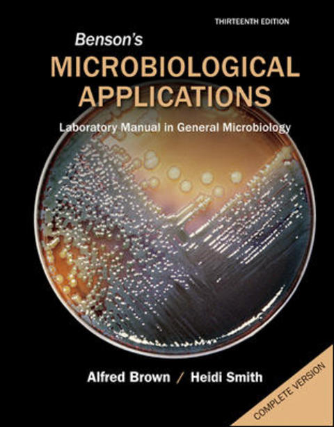 Book Benson's Microbiological Applications Complete Version free