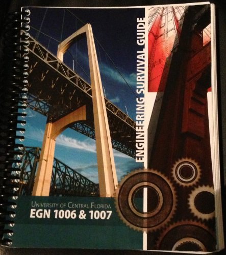 Book University of Central Florida ENG 1006 7 1007 Engineering Survival Guide free