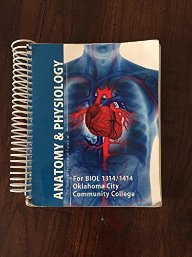 Book Anatomy & Physiology the Unity of Form and Function (For Biol 1314/1414 Oklahoma city Community College) free