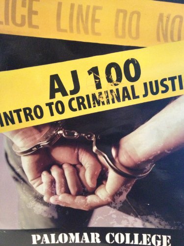 Book AJ100 Intro to Criminal Justice free