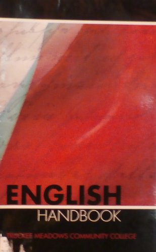 Book English Handbook Truckee Meadows Community College free