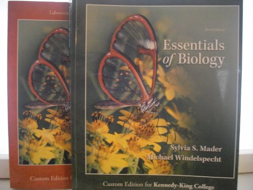 Book Essentials of Biology Third Edition (Custom Edition for Kennedy King College) and Laboratory Manual free