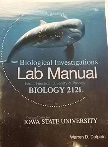 Book BIOLOGICAL INVESTIG.-LAB.MANUA free