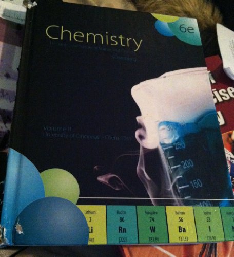 Book Chemistry: The Molecular Nature of Matter and Change, Sixth Edition Volume II University of Cincinnati free