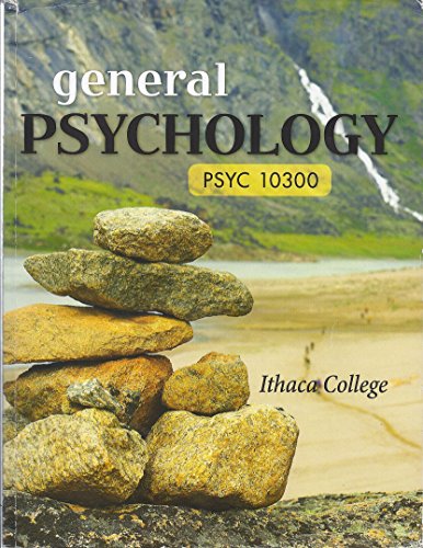 Book General Psychology (PSYC 10300, Ithaca College) free