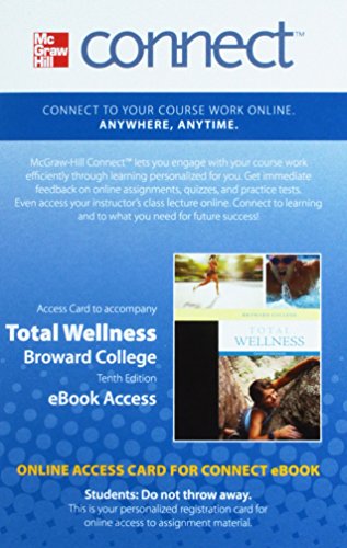 Book Total Wellness Broward College 10th Edition eBook Access free