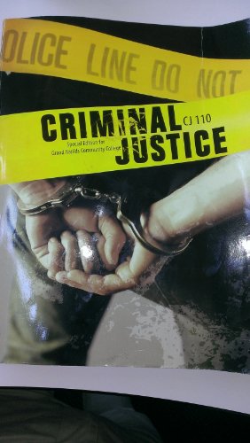 Book Criminal Justice Special Edition for Grand Rapids Community College CJ 110 free