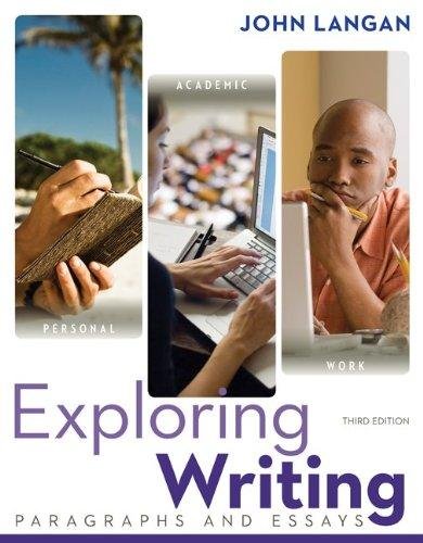 Book Exploring Writing Paragraphs and Essays with Access Code for Connect free
