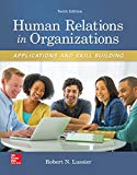 Book Human Relations in Organizations: Applications and Skill Building (Irwin Management) free