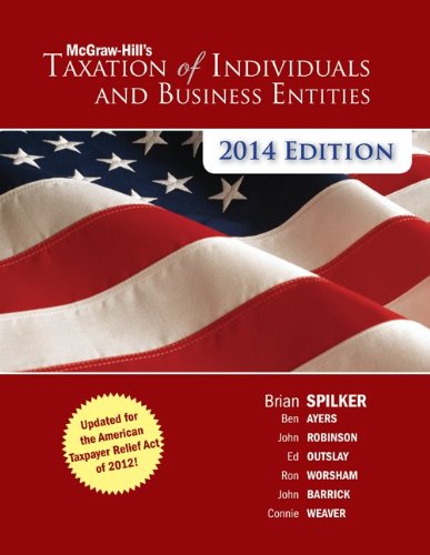 Book Loose Leaf McGraw-Hill's Taxation of Individuals and Business Entities, 2014 Edition with Connect Plus free