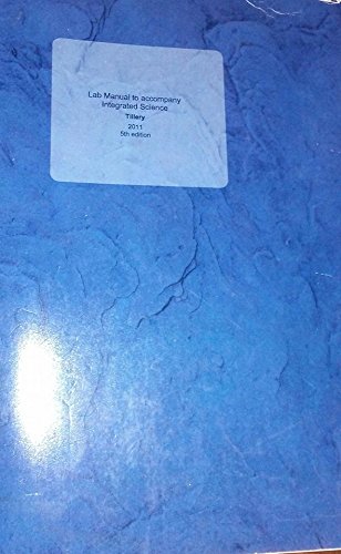 Book Lab Manual to Accompany Integrated Science free
