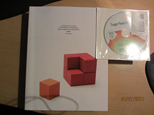 Book Computer Accounting with Peachtree Complete By Sage Complete Accounting 2012 free