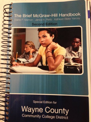 Book The Brief Mcgraw-hill Handbook (special edition for wayne county community college) free