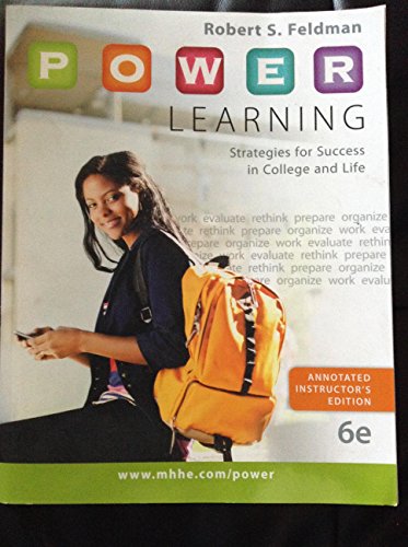 Book P.O.W.E.R. Learning: Strategies for Success in College and Life free