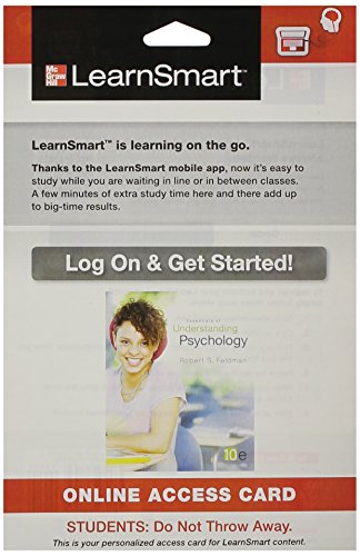 Book Learnsmart Access Card For Essentials Of Understanding Psychology free