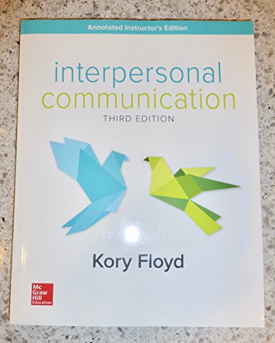 Book Interpersonal Communication, Third Edition (Instructor's Edition) free