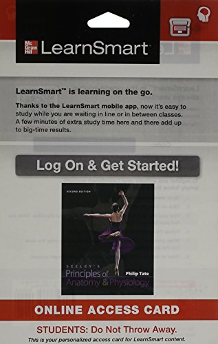 Book LearnSmart Access Card for Seeley's Principles of Anatomy & Physiology free