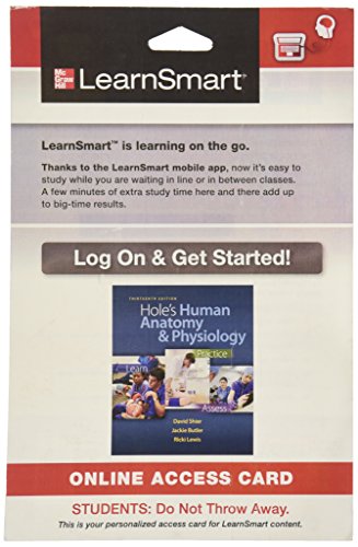 Book LearnSmart Access Card for Hole's Human Anatomy and Physiology free