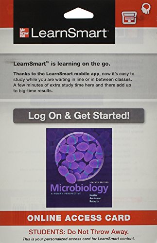 Book LearnSmart Access Card for Microbiology free