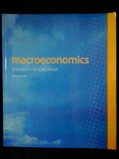 Book Macroeconomics (19th Edition) with ConnectPlus Code - Custom for the University of Cincinnati by McConnell (2012-08-01) free