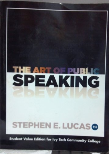 Book The Art of Public Speaking - Ivy Tech free