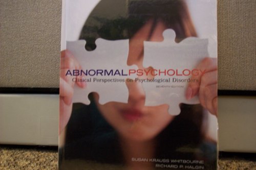 Book Abnormal Psychology with Connect Plus Access by whitbourne (2013-05-03) free