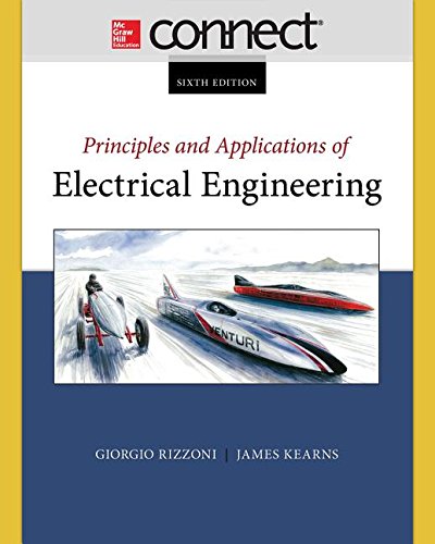 Book Connect 1 Semester Access Card for Principles and Applications of Electrical Engineering free
