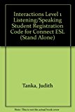 Book Interactions Level 1 Listening/Speaking Student Registration Code for Connect ESL (Stand Alone) free