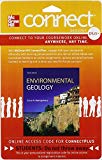 Book Connect Access Card for Environmental Geology free