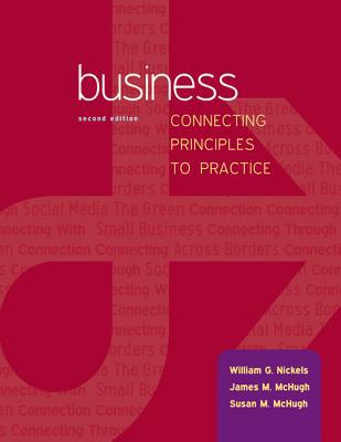 Book Business: Connecting Principles to Practice with Connect Plus free