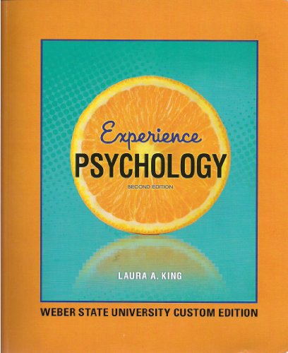 Book Experience Psychology (Weber State University Custom Edition) free