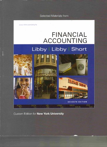 Book Selected Materials From Financial Accounting (Custom Edition for New York University) free