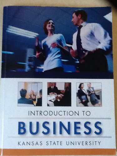 Book Introduction to Business, Kansas State University free