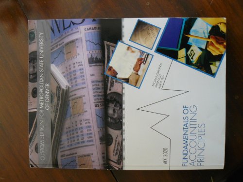 Book Fundamentals of Accounting Principles ACC 2020 Cus free