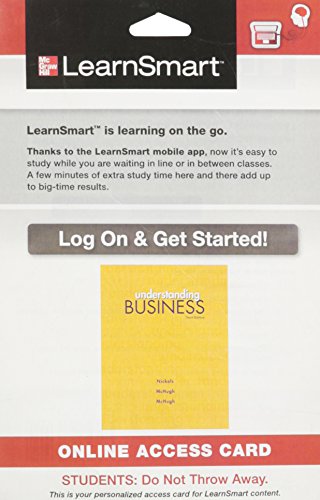 Book Learnsmart Access Card For Understanding Business free