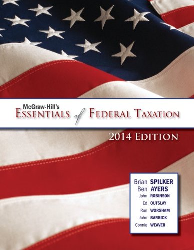 Book Loose Leaf McGraw-Hill's Essentials of Federal Taxation with Connect Plus free