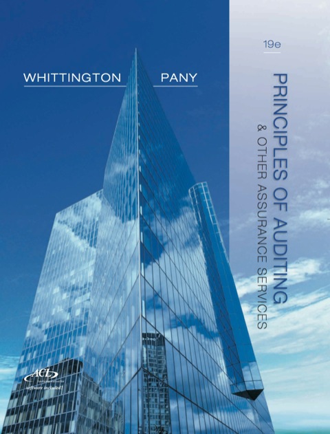 Book Principles of Auditing & Other Assurance Services free