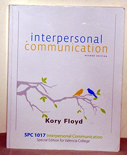 Book Interpersonal Communication (Special Edition for Valencia College) free