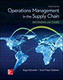 Book OPERATIONS MANAGEMENT IN THE SUPPLY CHAIN: DECISIONS & CASES (Mcgraw-hill Series Operations and Decision Sciences) free