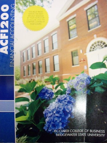 Book Financial Accounting; 7E (Bridgewater State University | Ricciardi College of Business) free
