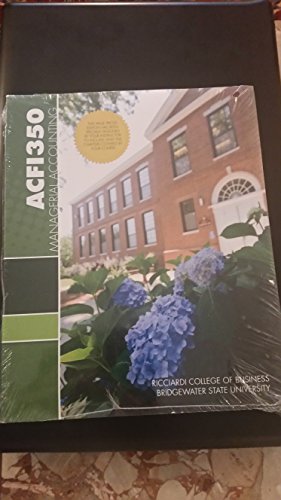 Book Introduction to Managerial Accounting [6 E] (Bridgewater State University | ACF1350) free