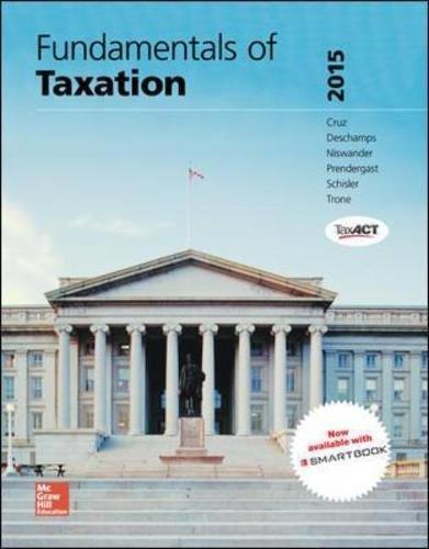 Book Fundamentals of Taxation 2015 (Accounting) free
