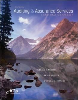 Book Auditing and Assurance Services: A Systematic Approach free