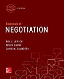 Book Essentials of Negotiation free