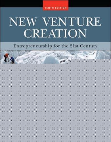 Book New Venture Creation: Entrepreneurship for the 21st Century (Irwin Management) free