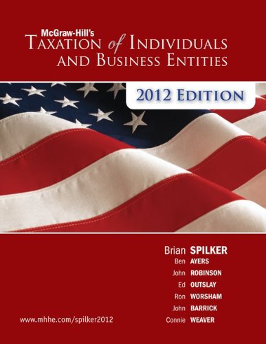 Book Taxation of Individuals & Business Entities 2012e with Connect Plus free