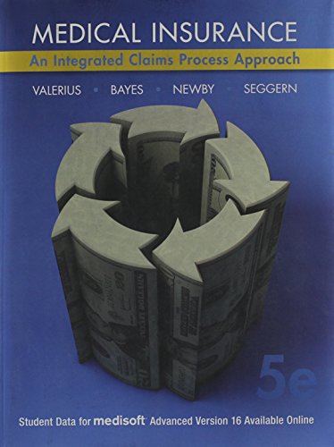 Book Medical Insurance: An Integrated Claims Process Approach with Medical Coding Workbook free