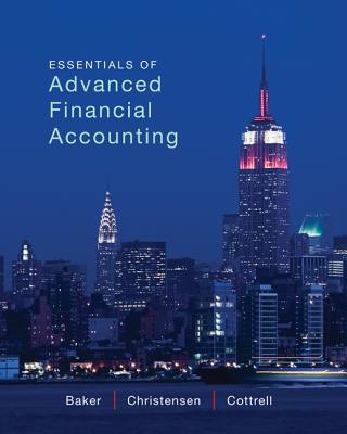 Book Essentials of Advanced Financial Accounting with Connect Access Card free